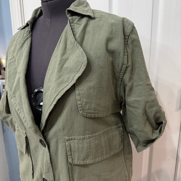 🌟 Frame Olive Green Women's Jacket - Picture 4 of 10